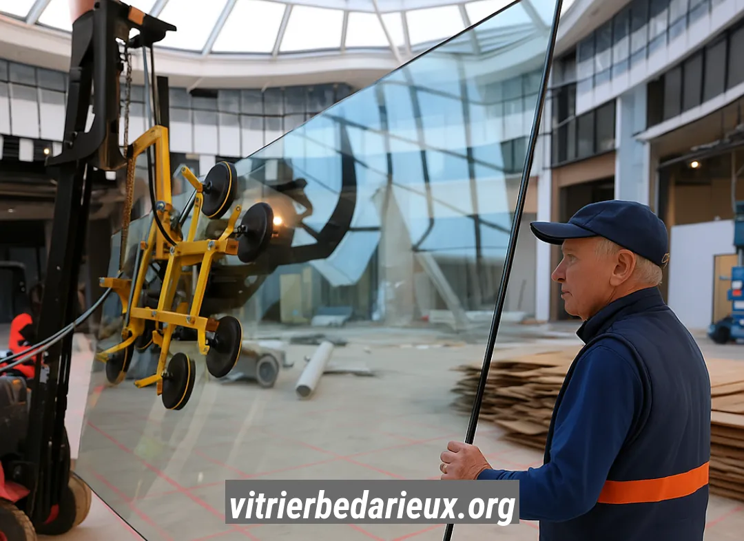 Remplacement de vitrine magasin Bédarieux